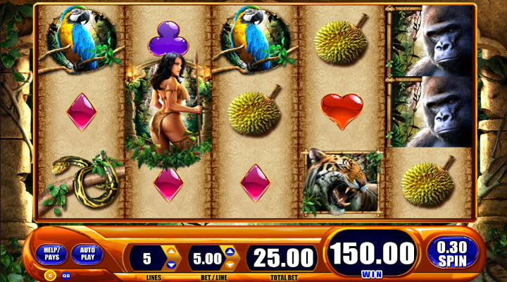 Amazon Queen Slot Screenshot
